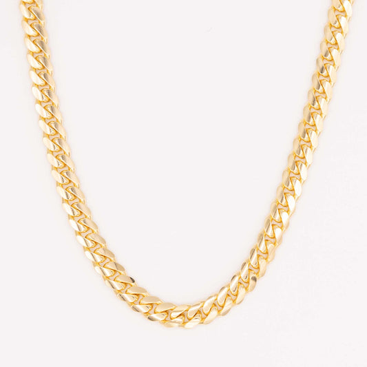 Gold Miami Cuban Chain 8mm