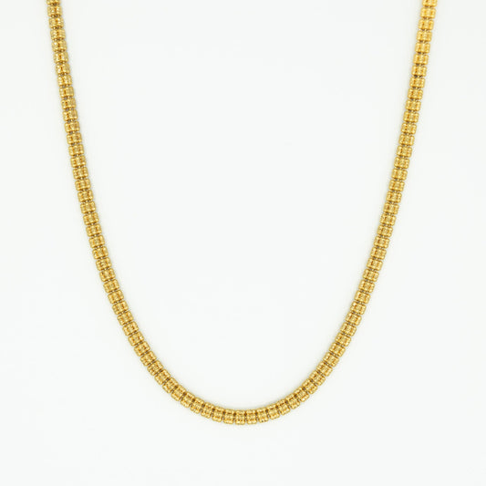 Gold Ice Chain 5mm