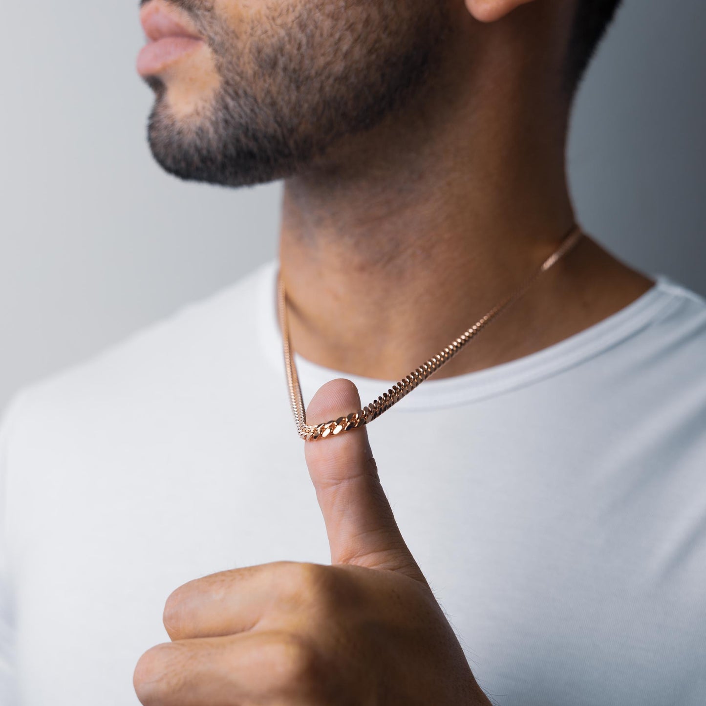 Rose Gold Miami Cuban Chain 5mm