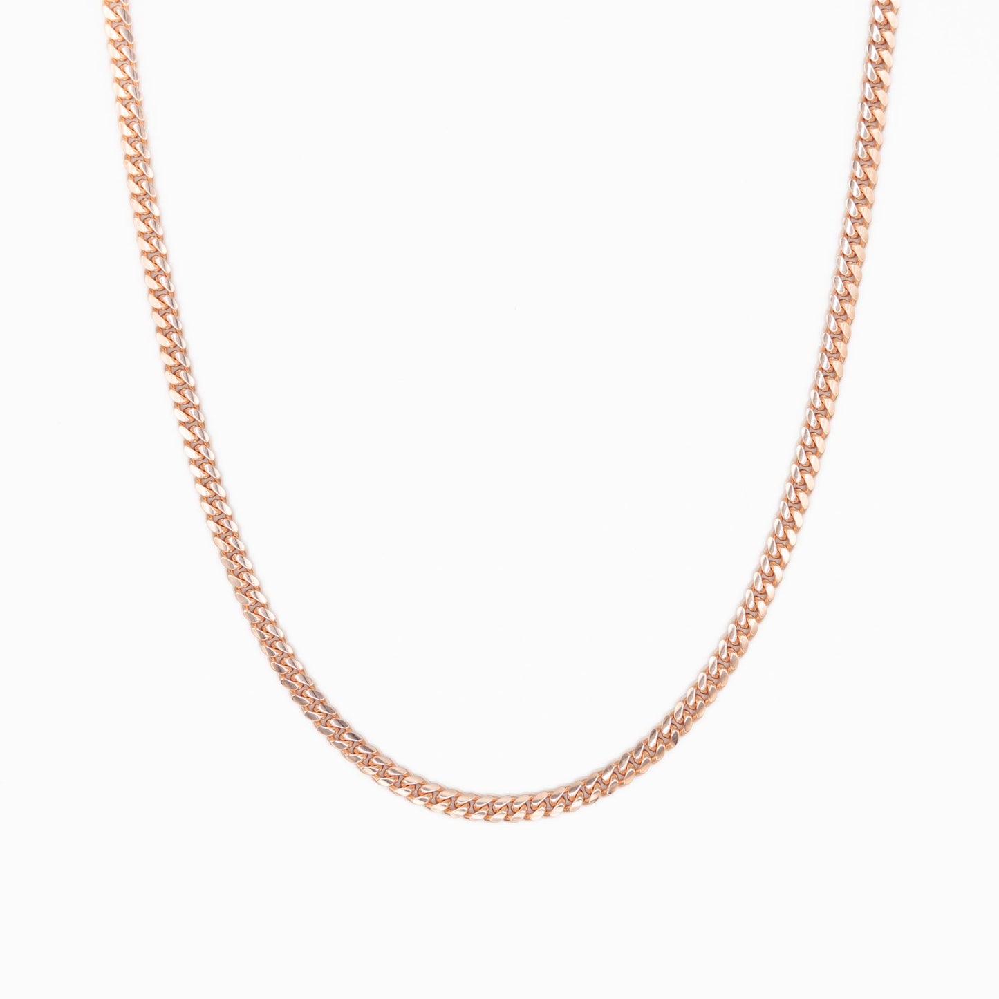 Rose Gold Miami Cuban Chain 5mm