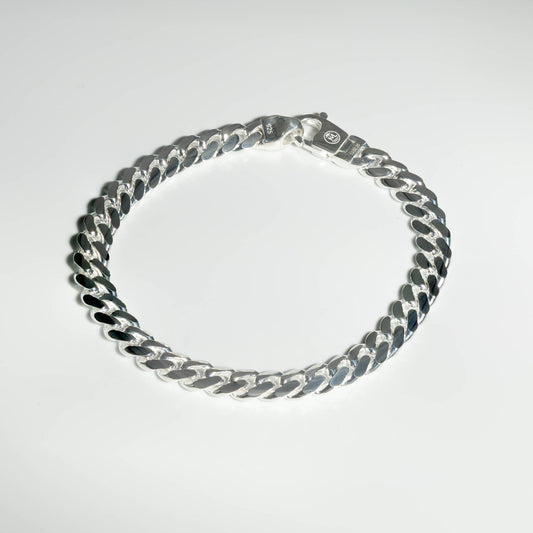 High Polish Miami Cuban Bracelet 7mm