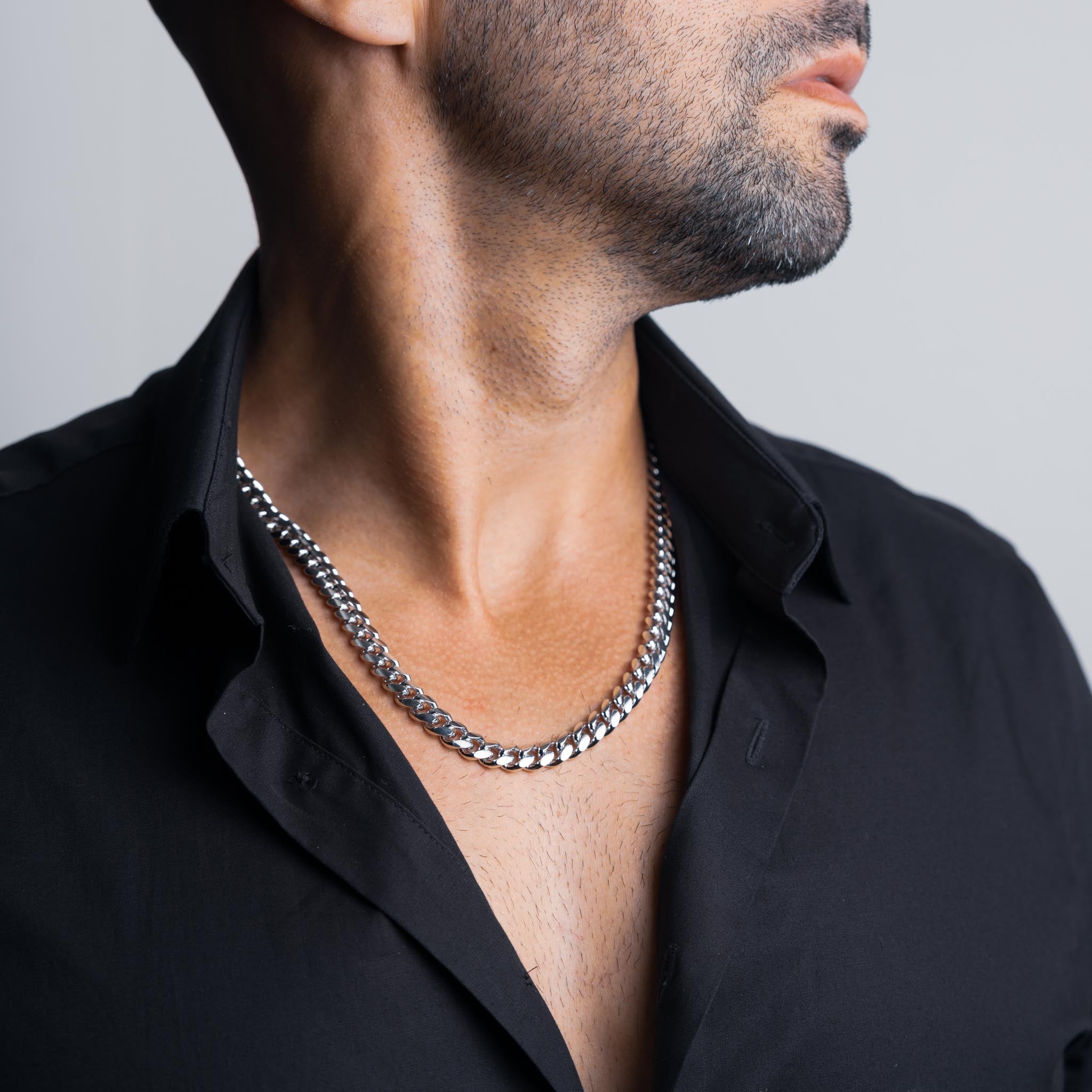 Silver Miami Cuban Chain 8mm – Miami Links