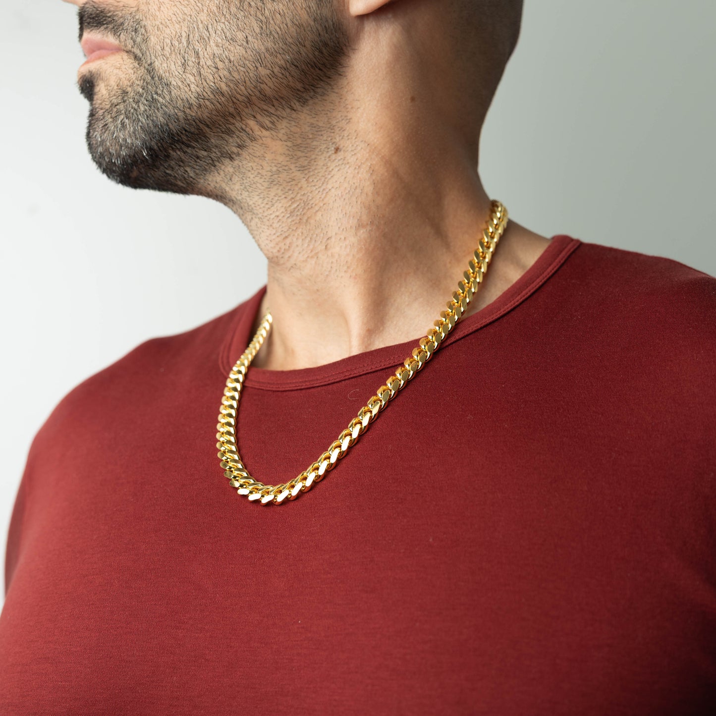 Gold Miami Cuban Chain 10mm