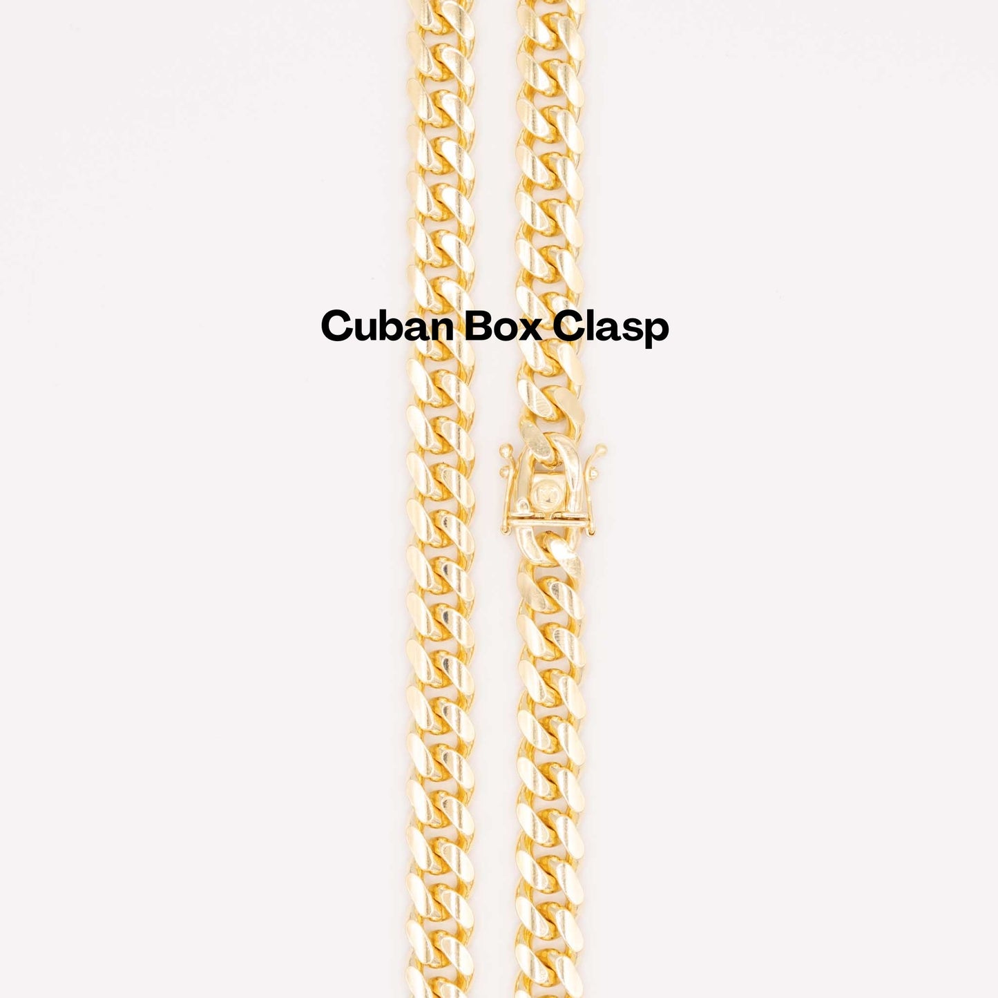 Gold Miami Cuban Chain 9mm