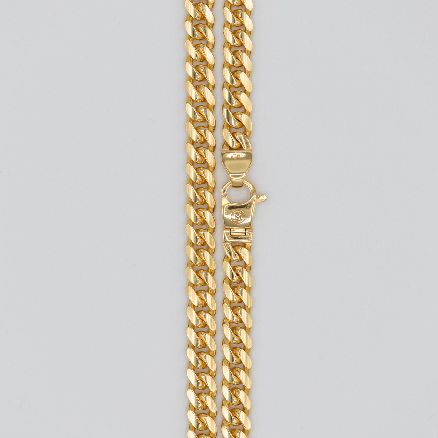 Gold Miami Cuban Chain 7mm