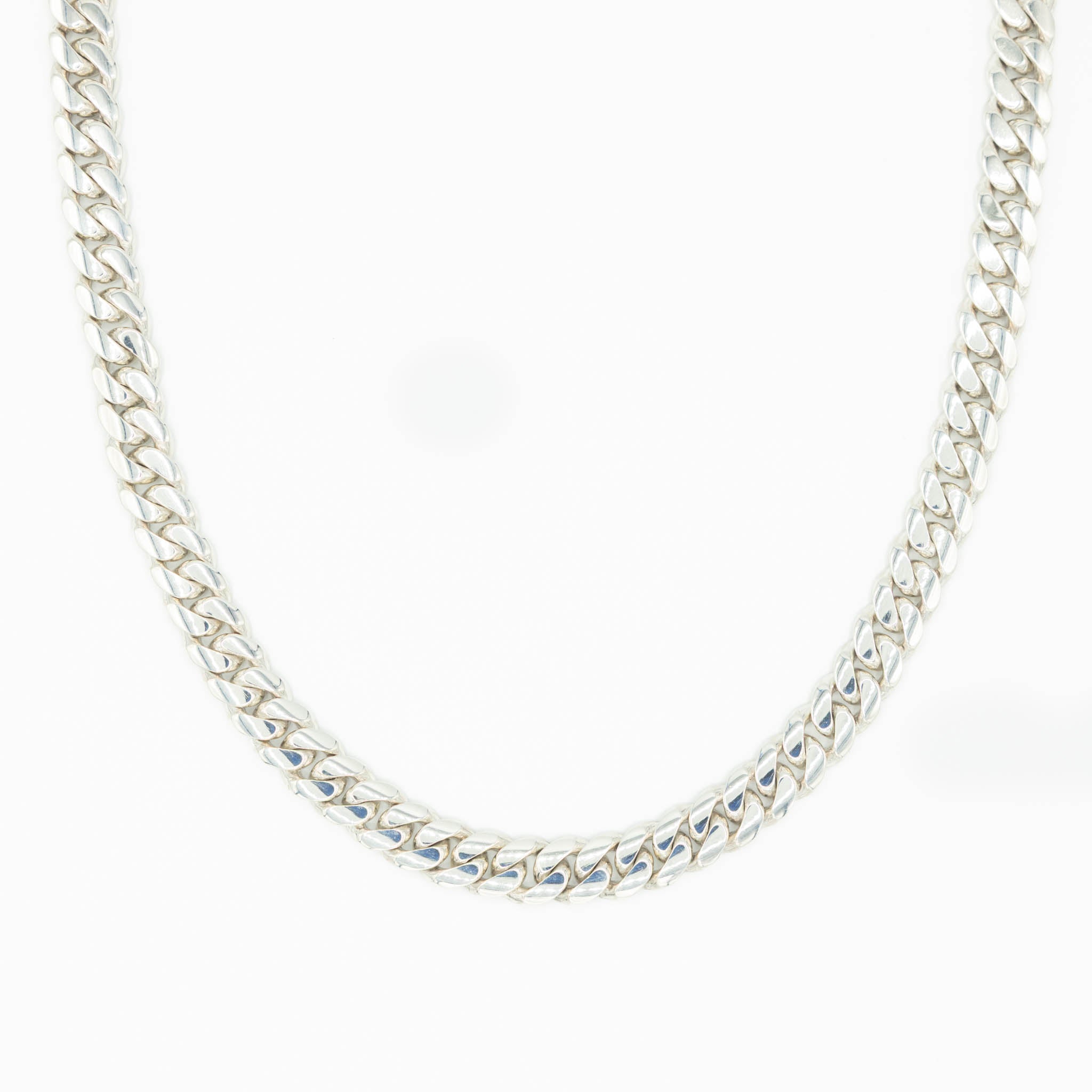 999 Handmade Silver Miami Cuban Chain 12mm – ML