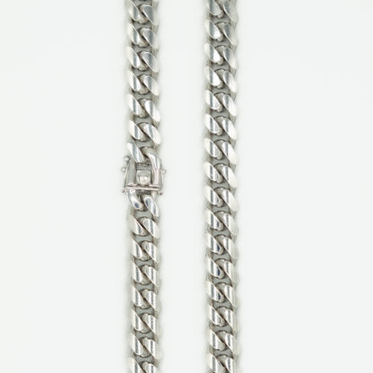 Silver Miami Cuban Chain 13mm