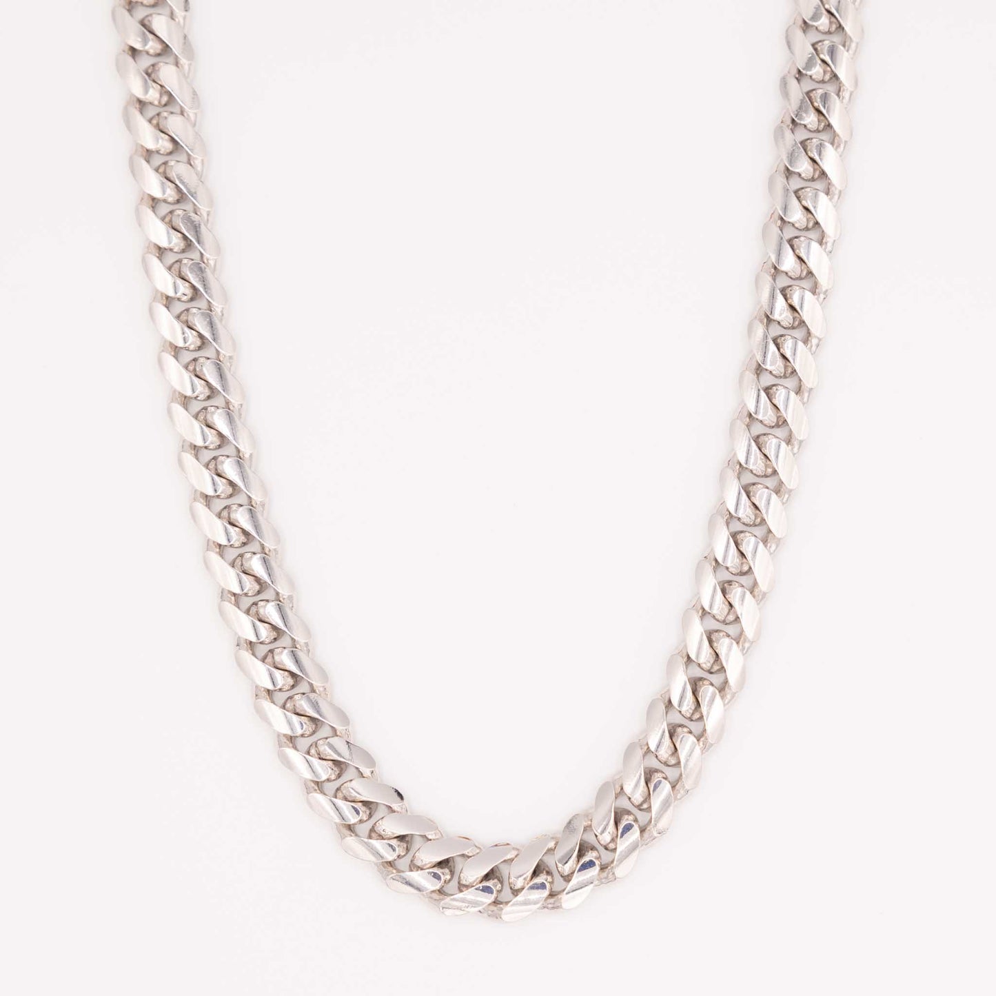 Silver Miami Cuban Chain 15mm