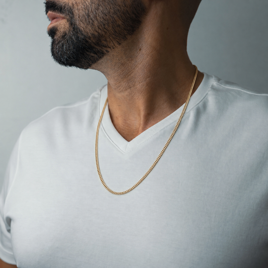 Gold Miami Cuban Chain 3.5mm