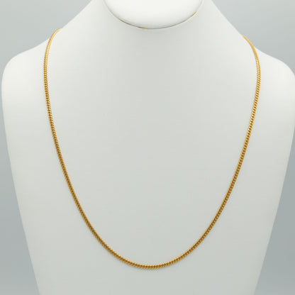 Gold Miami Cuban Chain 3.5mm - Made in the USA