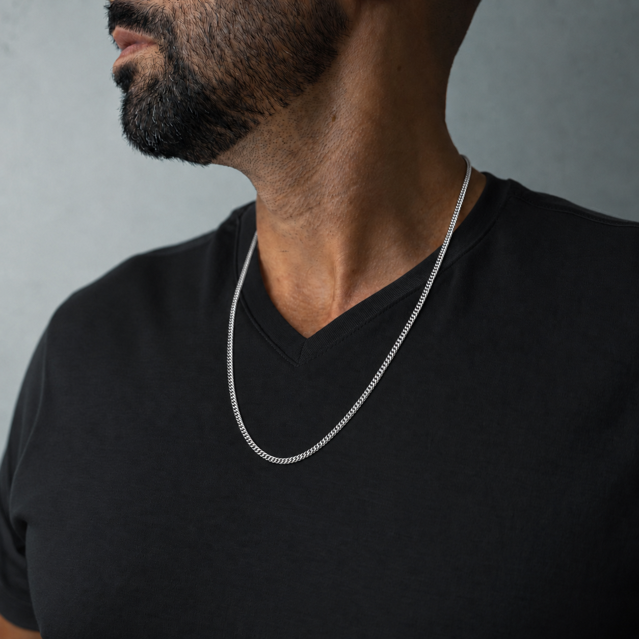 Silver Miami Cuban Chain 3.5mm