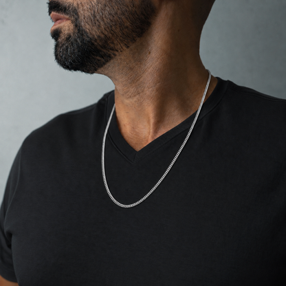 Silver Miami Cuban Chain 3.5mm