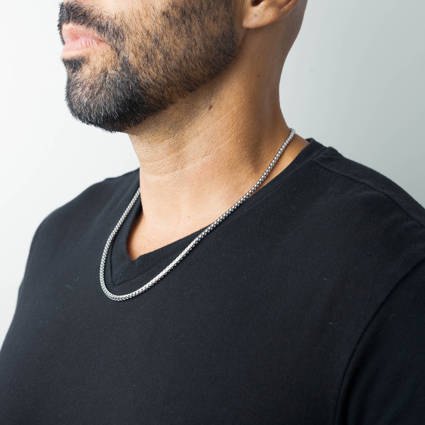 3mm Silver Franco Chain
