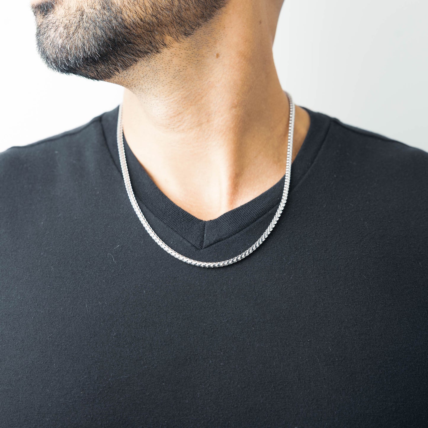 3mm Silver Franco Chain