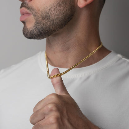 Gold Diamond Cut Rope Chain 5mm – Miami Links