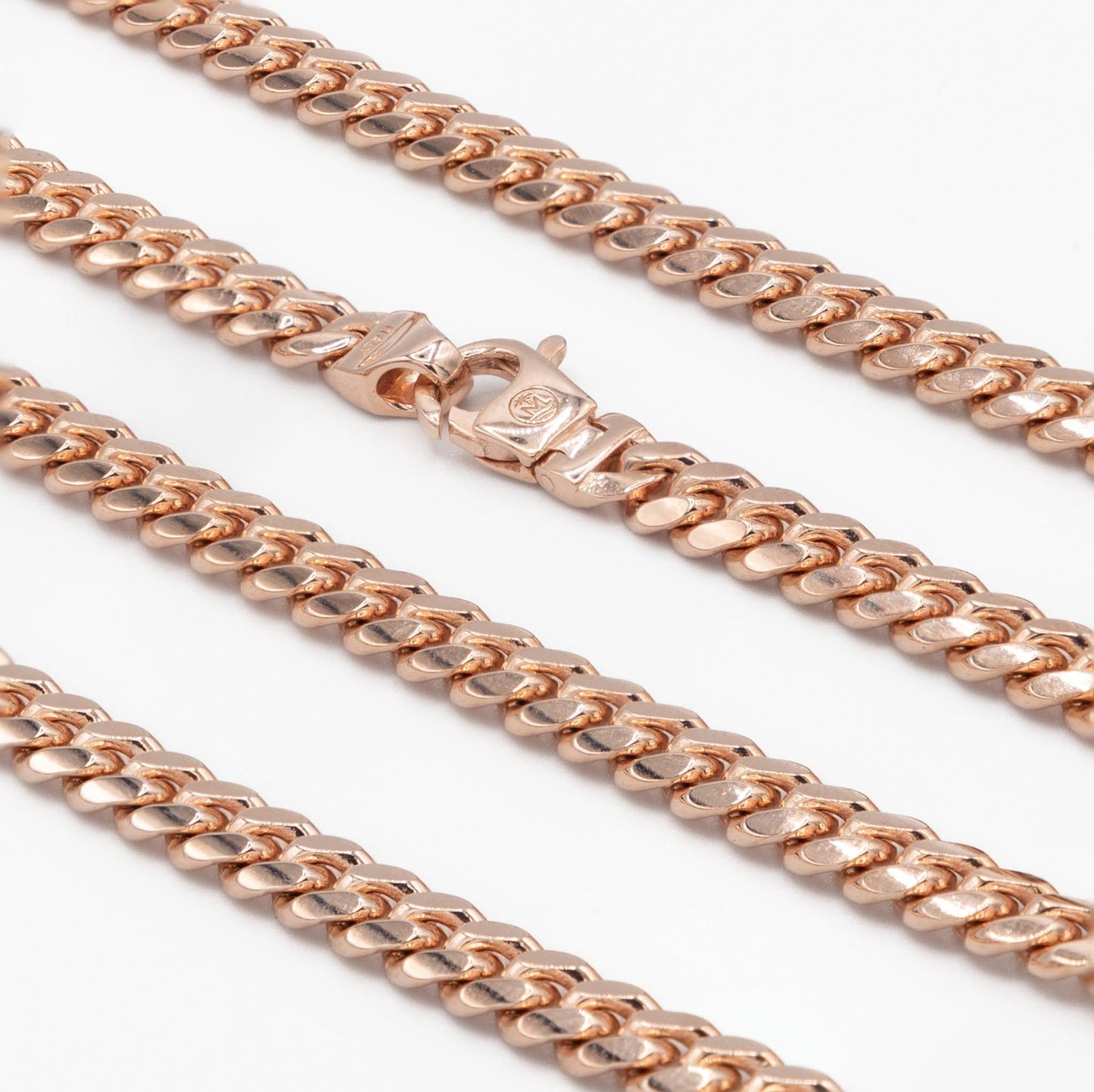 Rose Gold Miami Cuban Chain 5mm