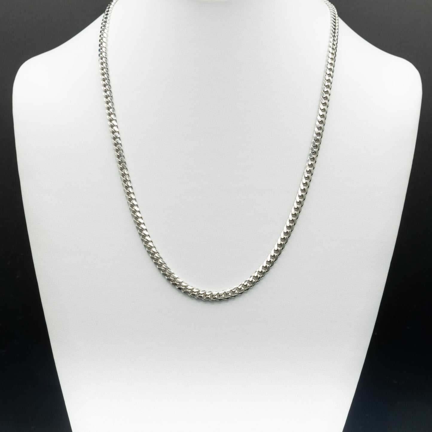 Silver Miami Cuban Chain 5mm