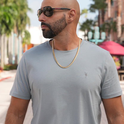 Solid Gold Miami Cuban Chain 7mm
