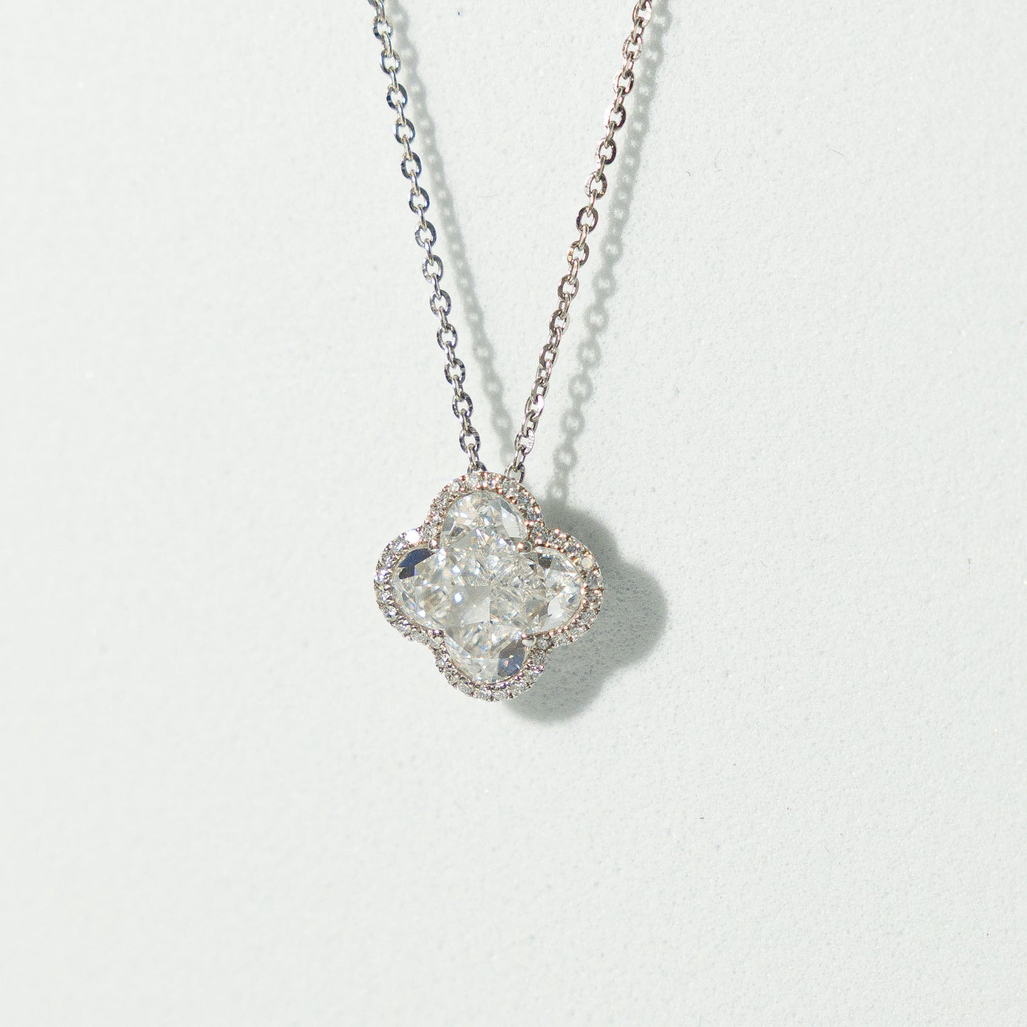 Single Cut Clover Diamond