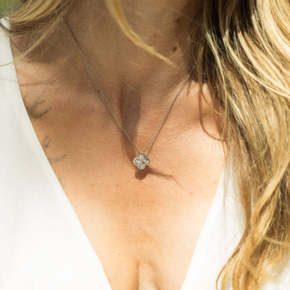 Single Cut Clover Diamond