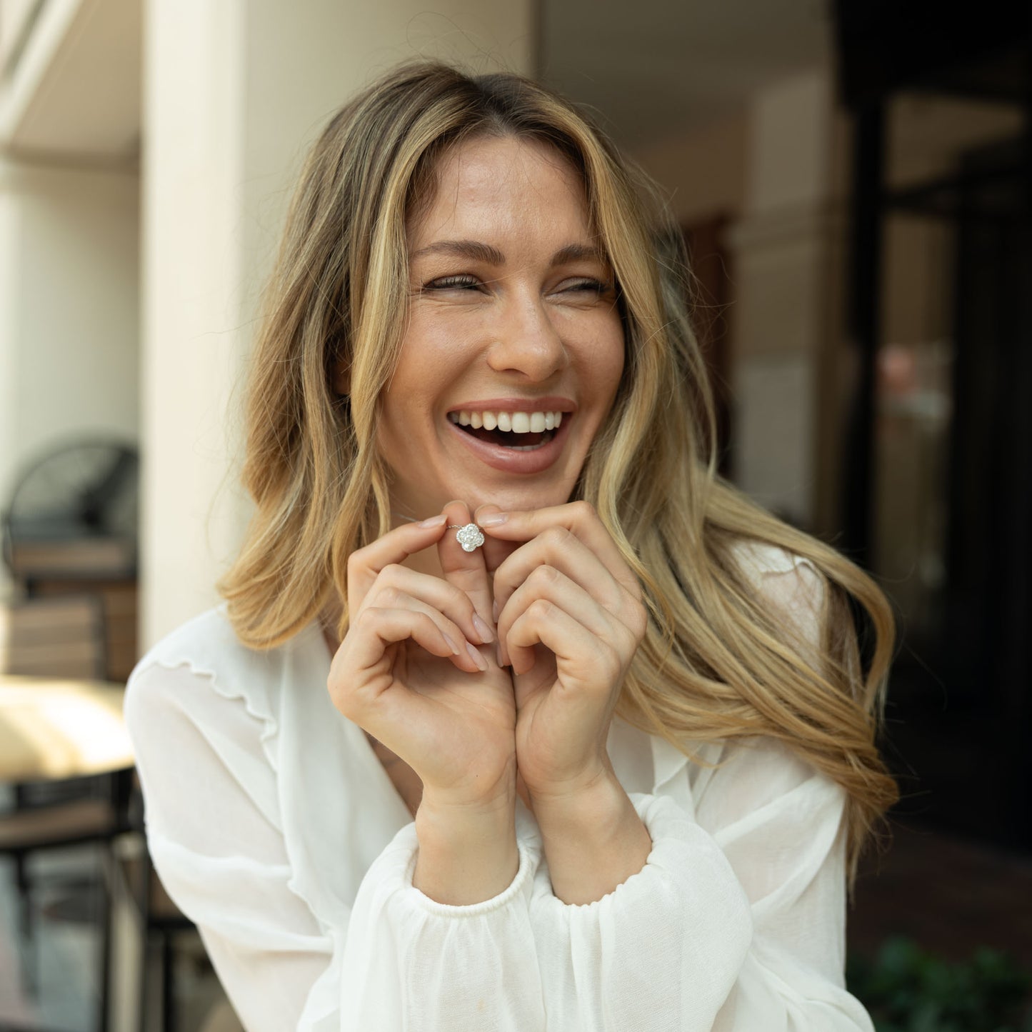 Single Cut Clover Diamond