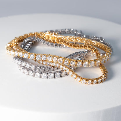 4mm Tennis Bracelet Moissanite