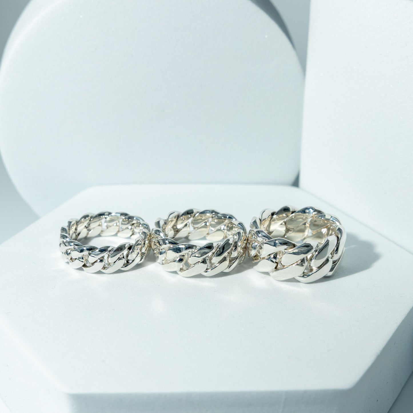 Handmade Miami Cuban Ring 12mm