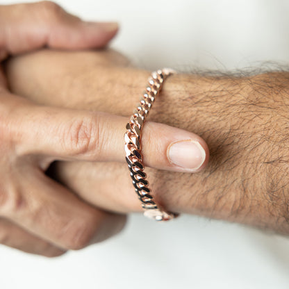 Rose Gold Miami Cuban Bracelet 7mm