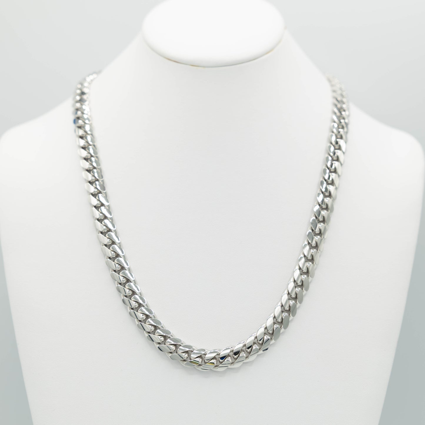 Silver Miami Cuban Chain 10mm Heavy