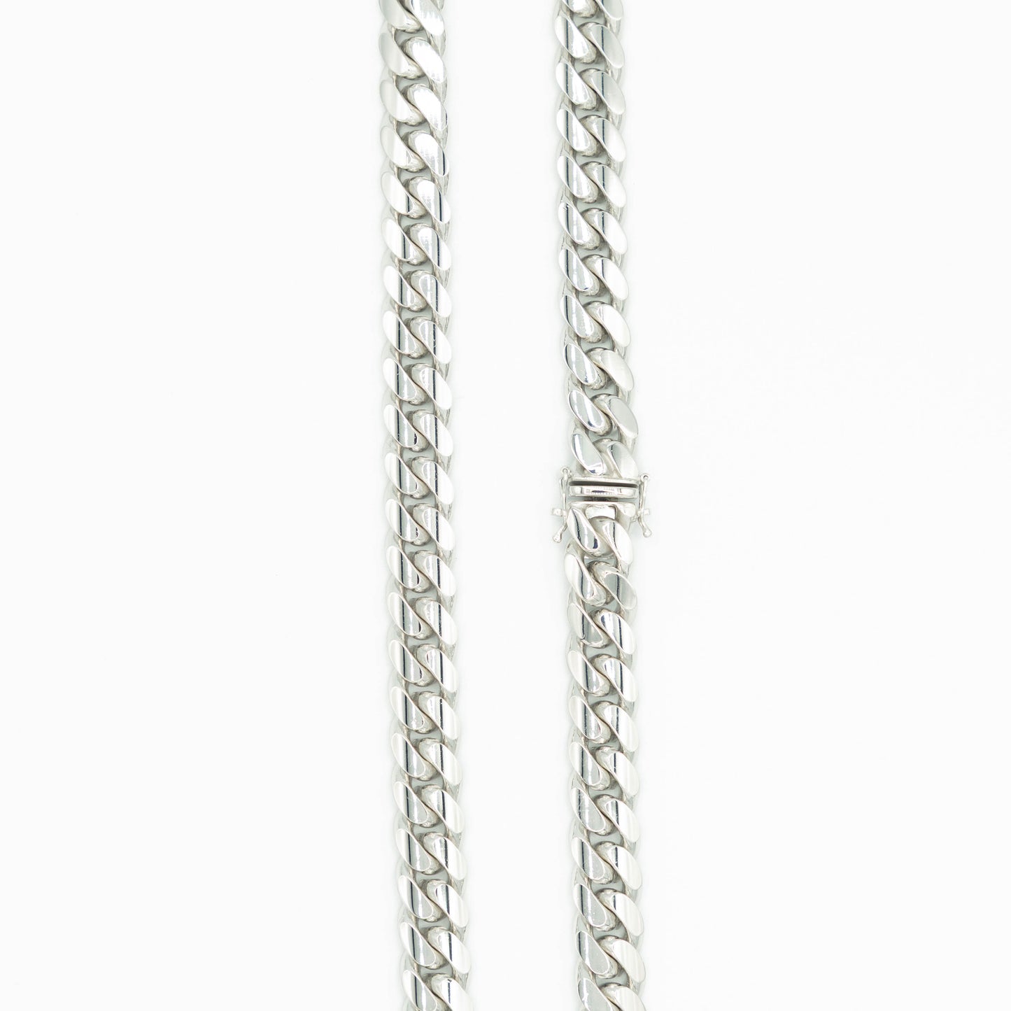 Silver Miami Cuban Chain 10mm Heavy
