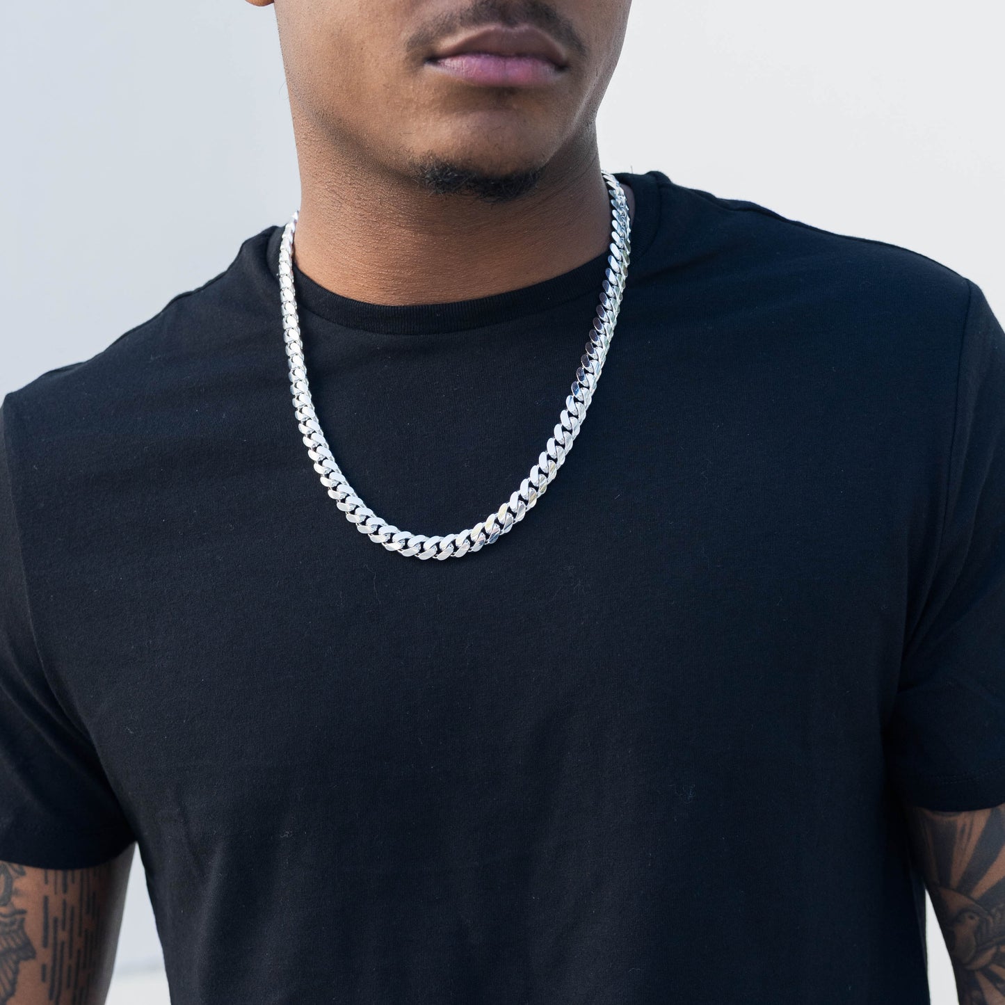 Silver Miami Cuban Chain 10mm