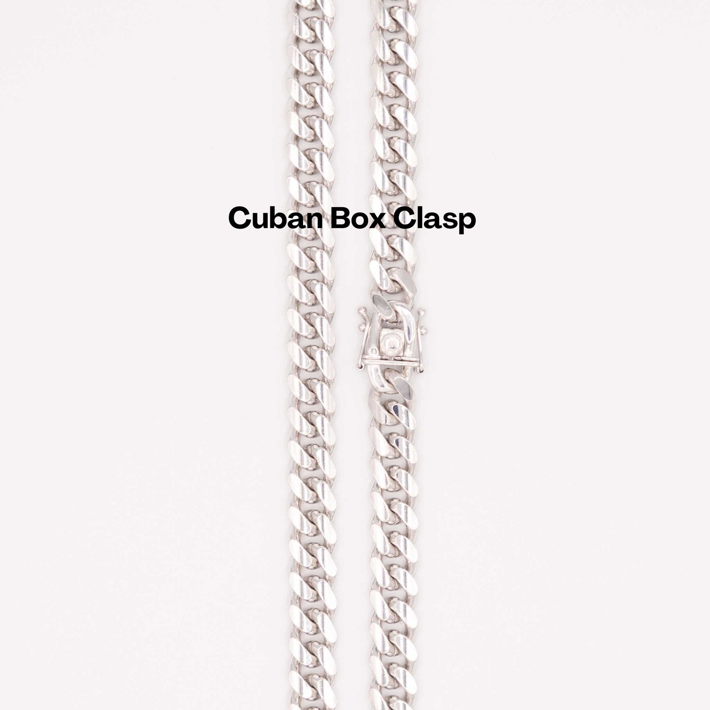Silver Miami Cuban Chain 10mm