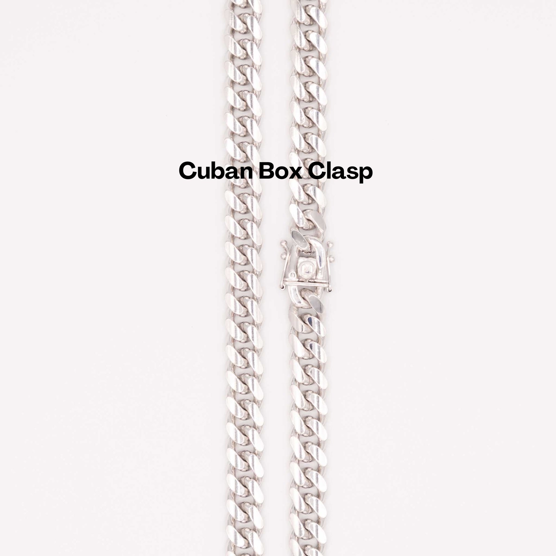 Sterling Silver Miami Cuban Link Chain - Genuine Italian Made 10mm / 22