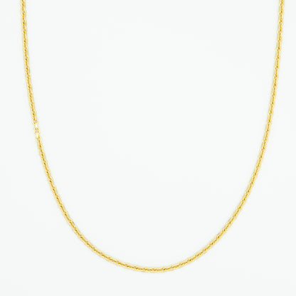 Solid Gold Hermes Chain 4mm