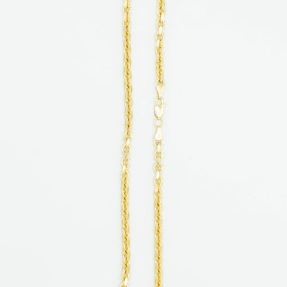 Solid Gold Hermes Chain 4mm