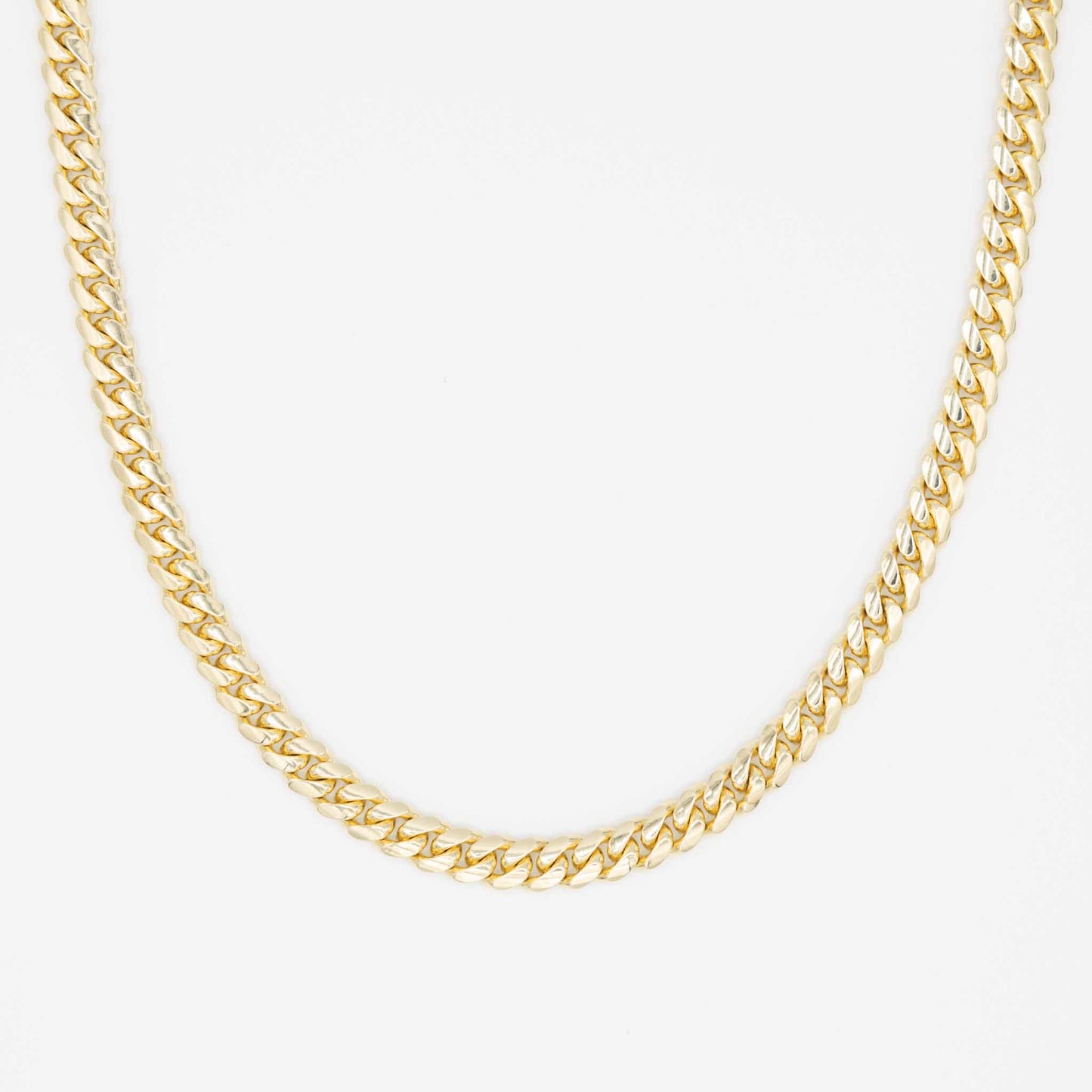 Solid Gold Miami Cuban Chain 9mm