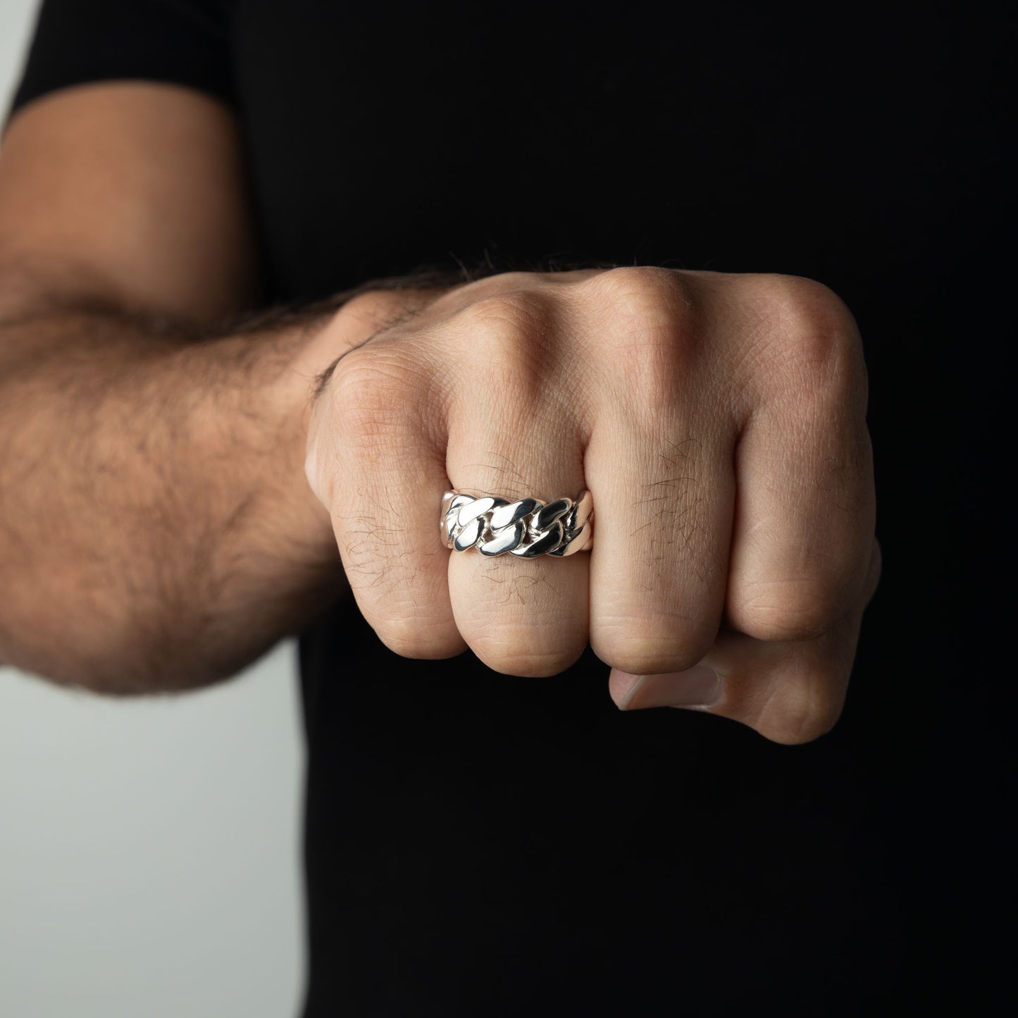 Handmade Miami Cuban Ring 10mm