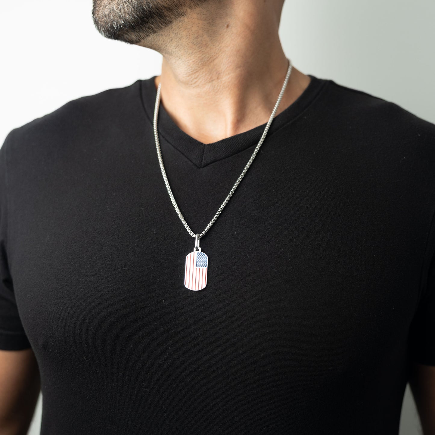 US Flag Pendant