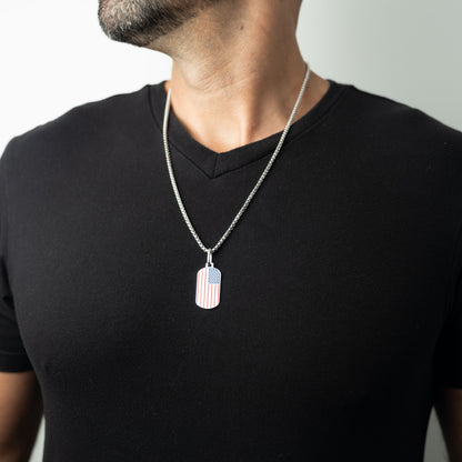 US Flag Pendant