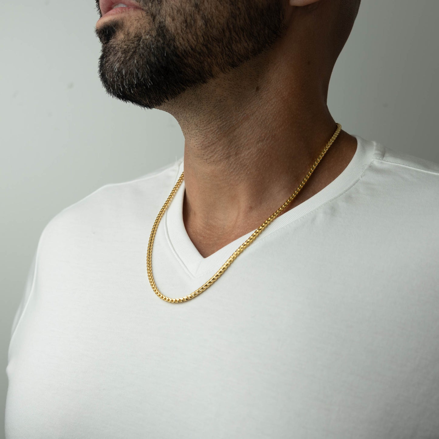 3mm Gold Franco Chain