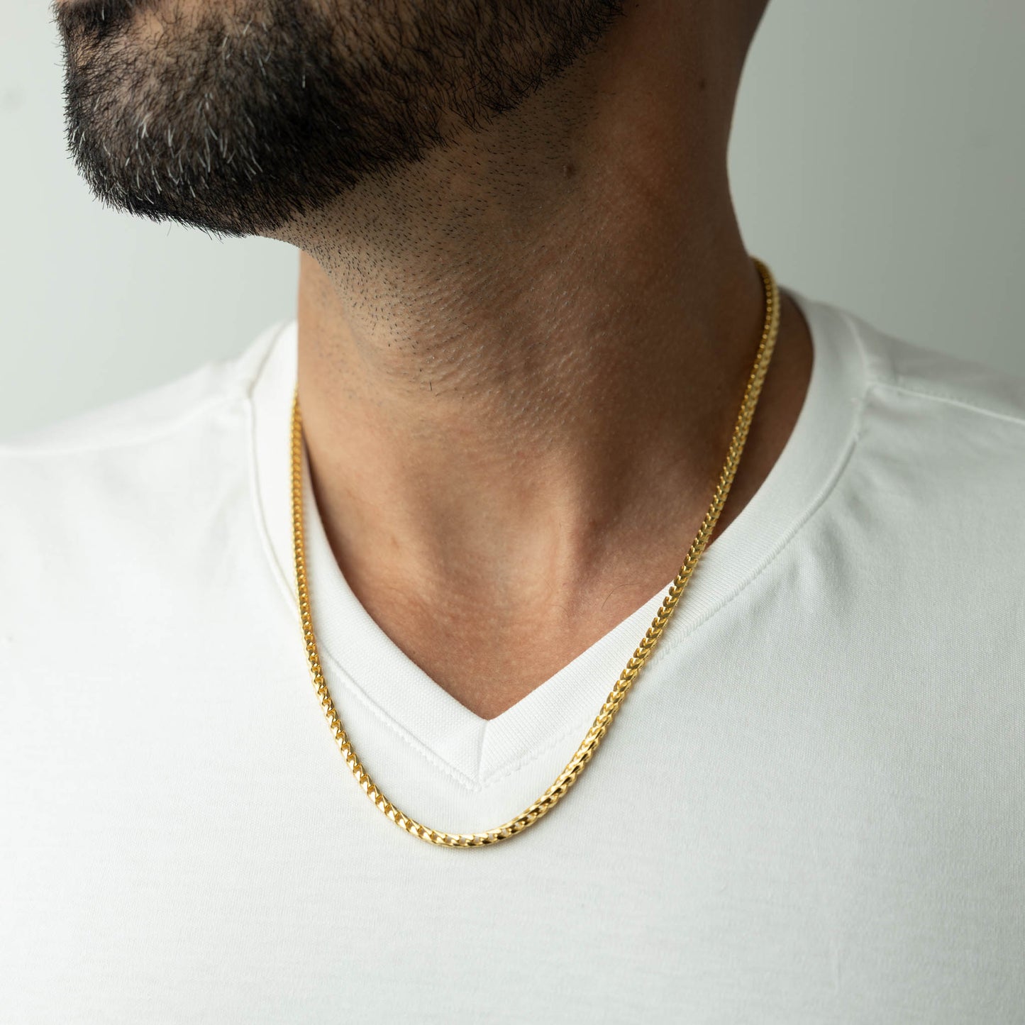 3mm Gold Franco Chain