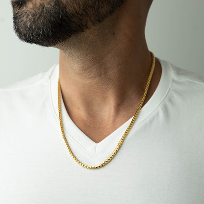 3mm Gold Franco Chain