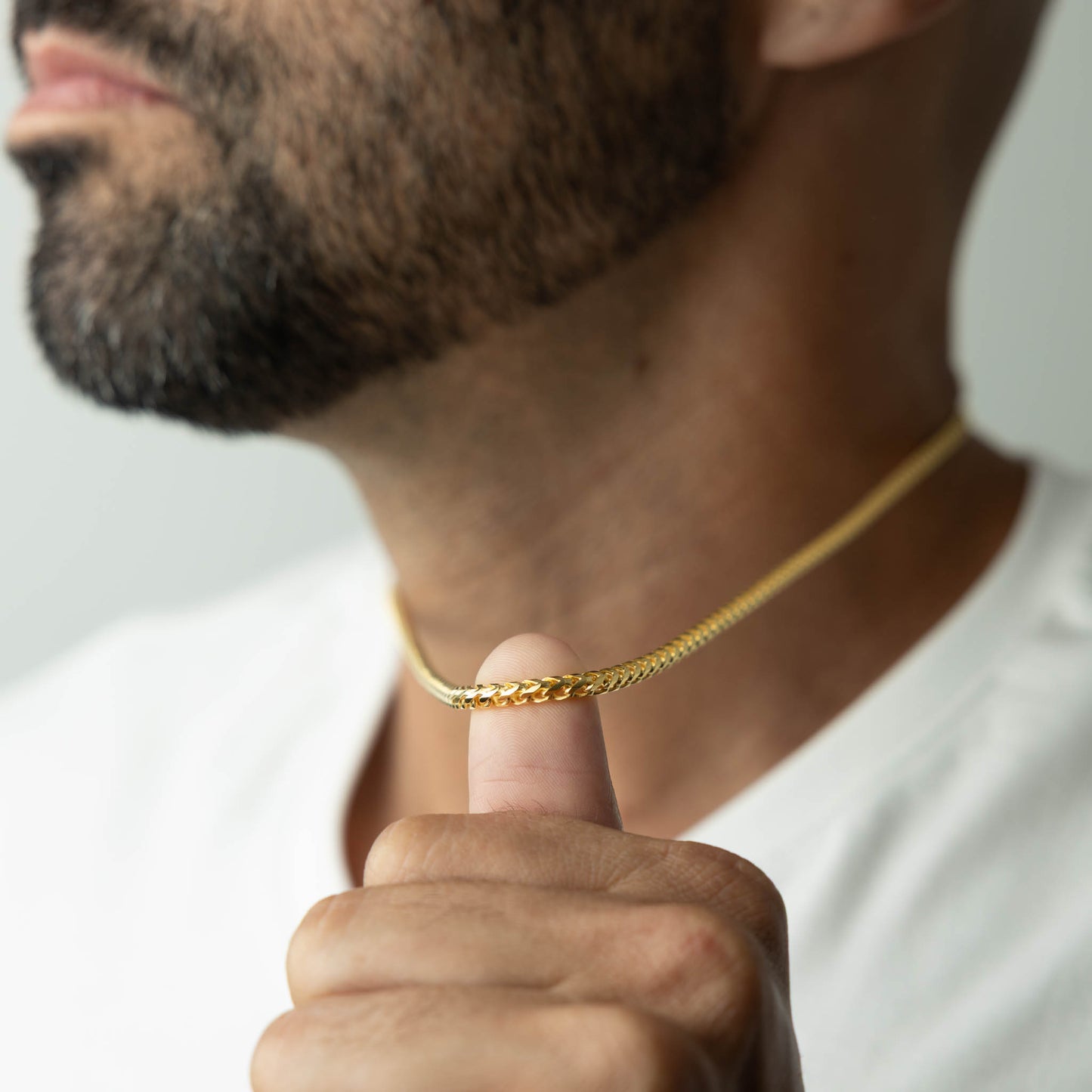 3mm Gold Franco Chain