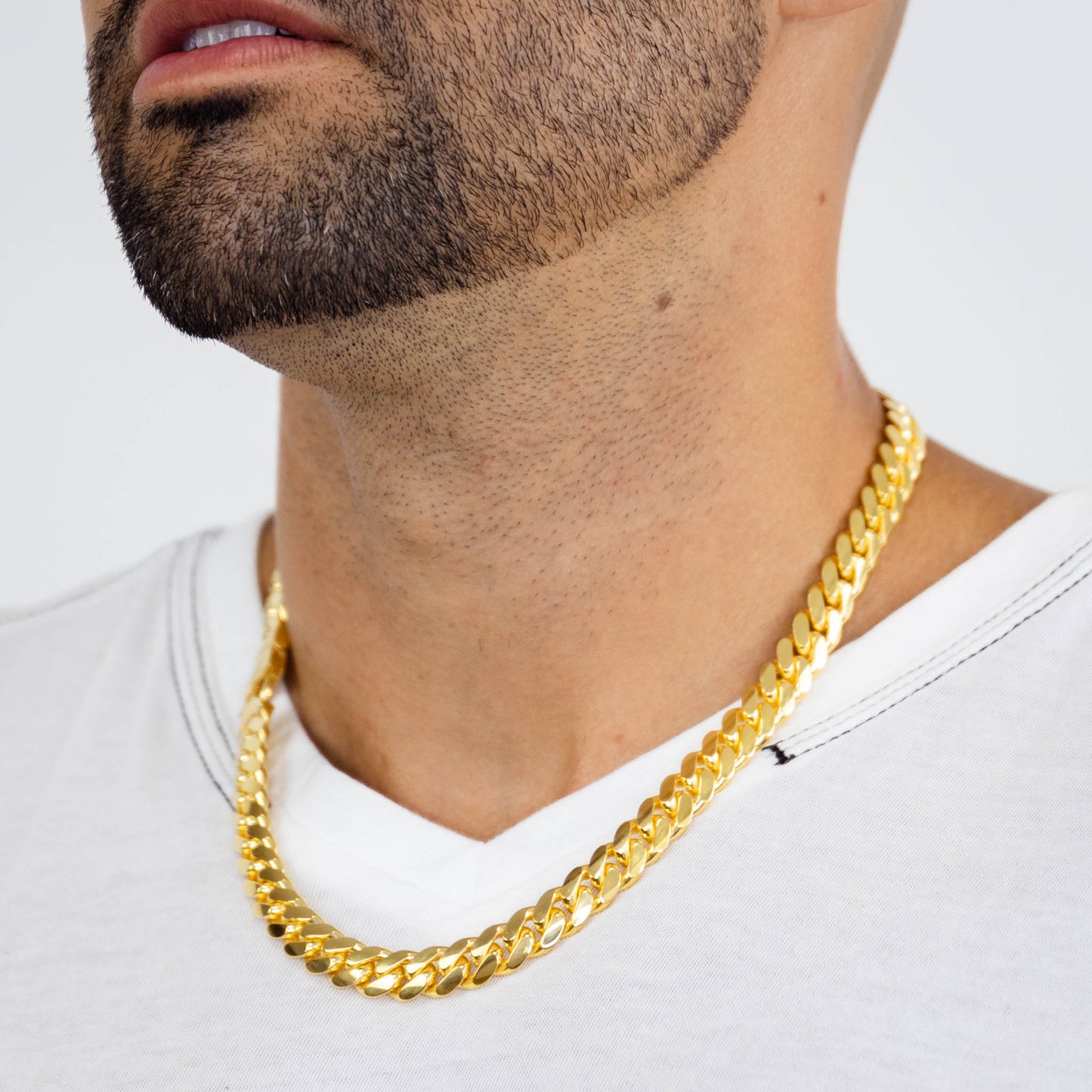 Gold Miami Cuban Chain 10mm