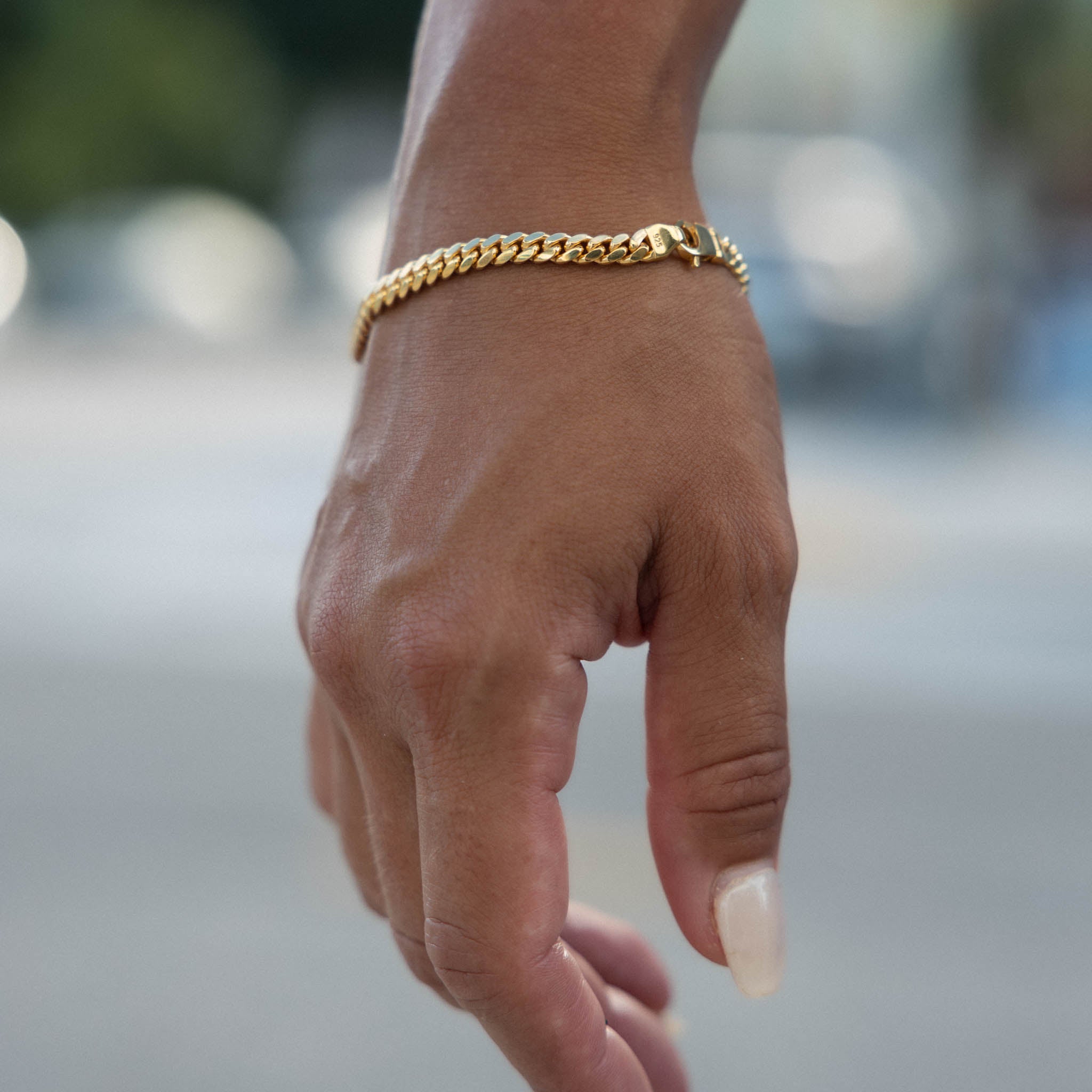 Cuban Bracelet (Gold) 8mm – ROYALIS Melbourne